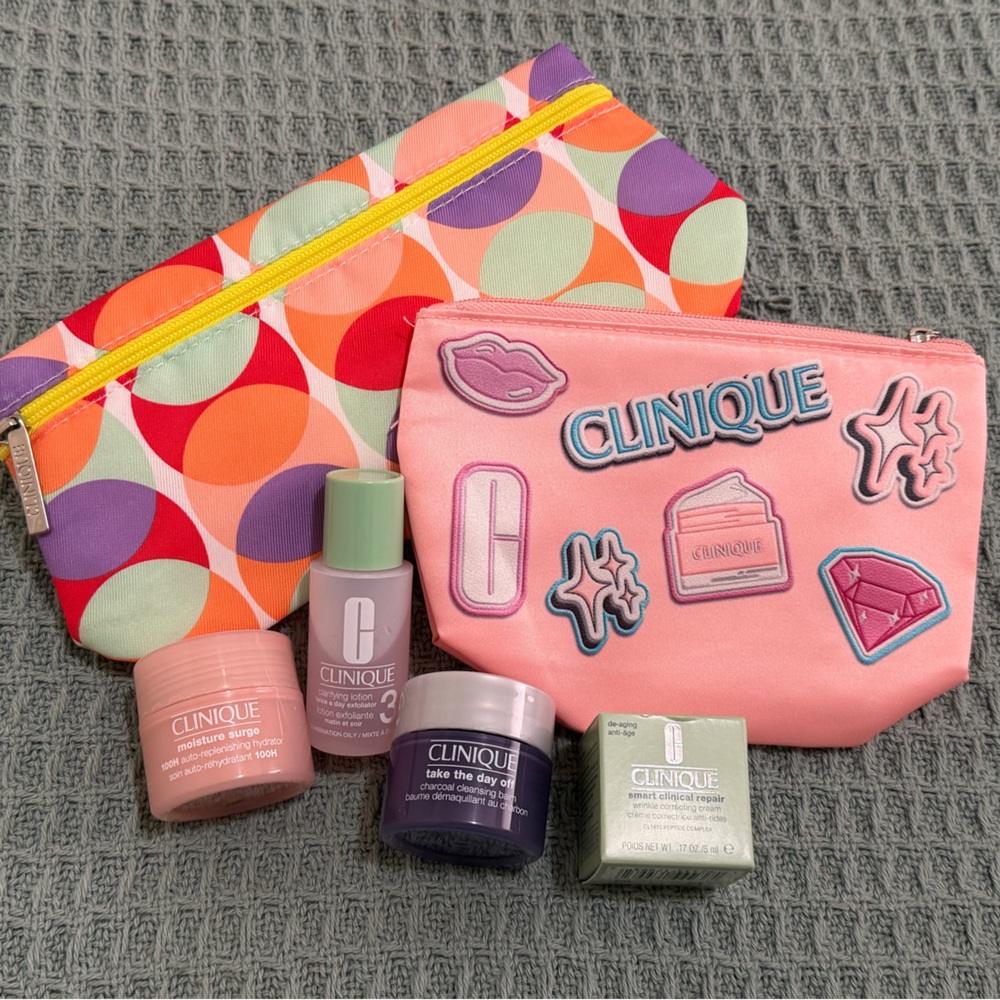 Clinique bundle of travel size items all New